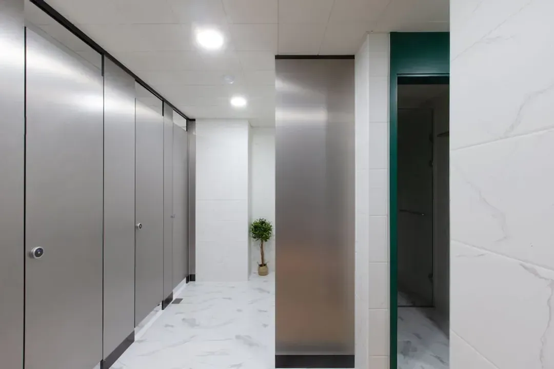 Shared bathroom