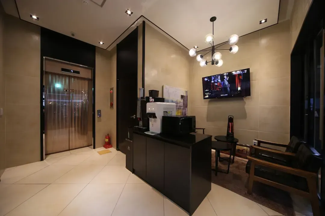 Lobby sitting area