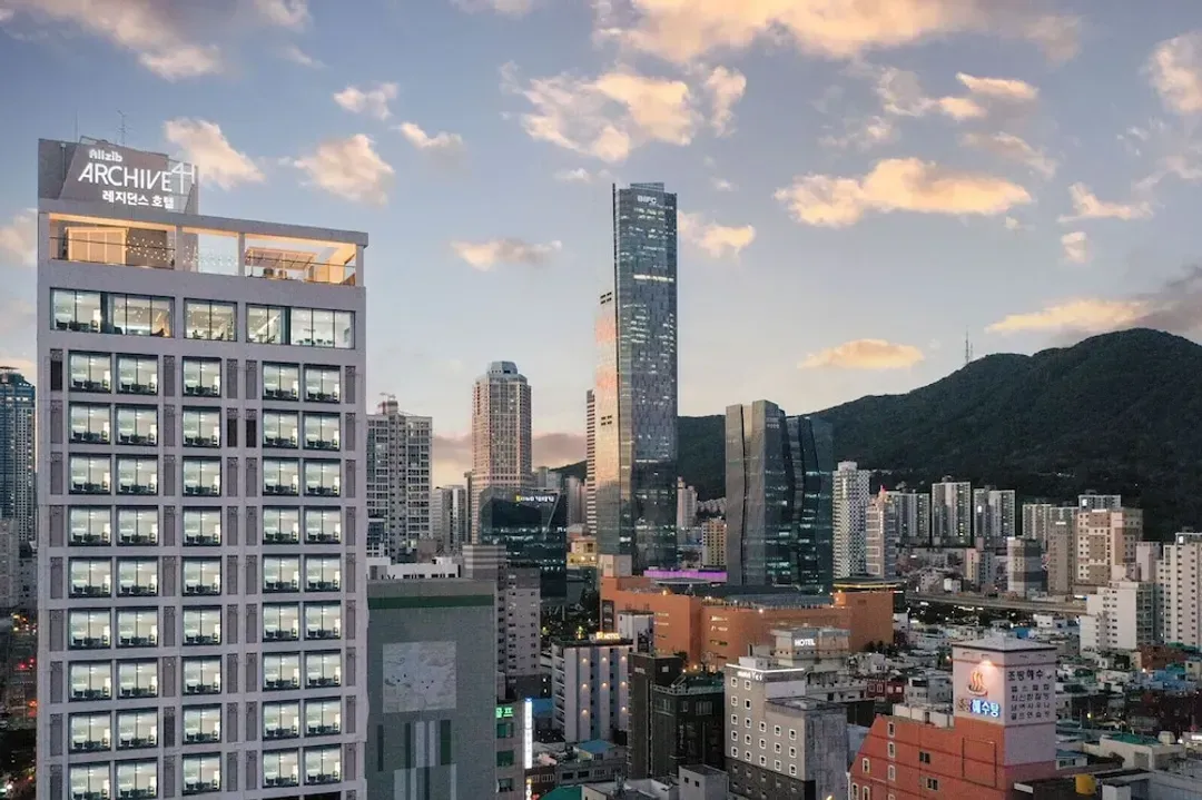 釜山-Allzip Archieve4H Residence hotel Busan