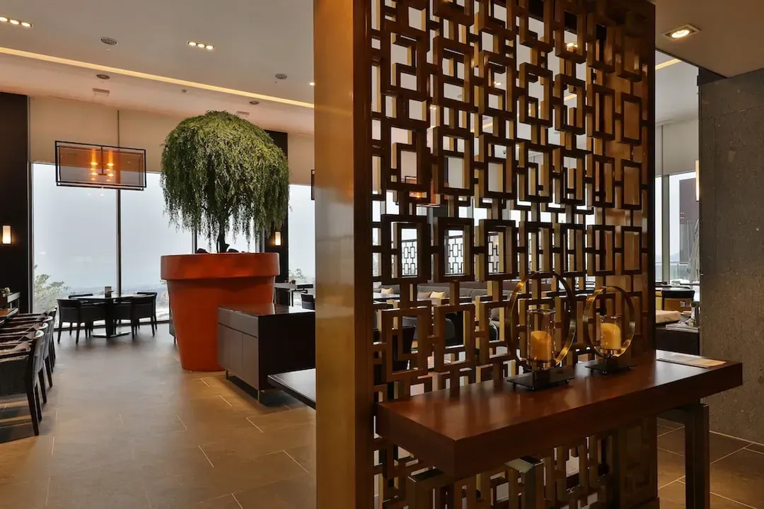 Interior entrance
