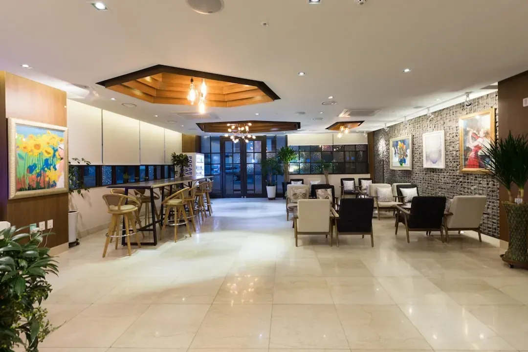 Lobby sitting area