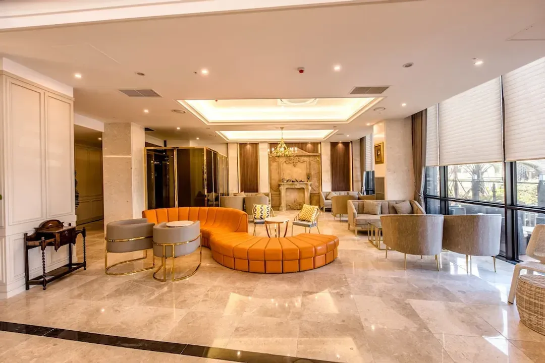 Lobby sitting area