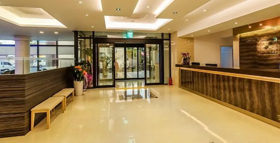 Interior entrance