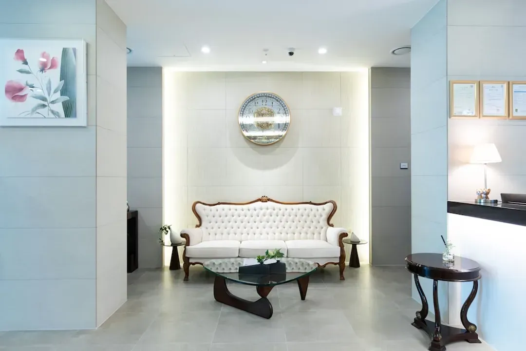 Lobby sitting area