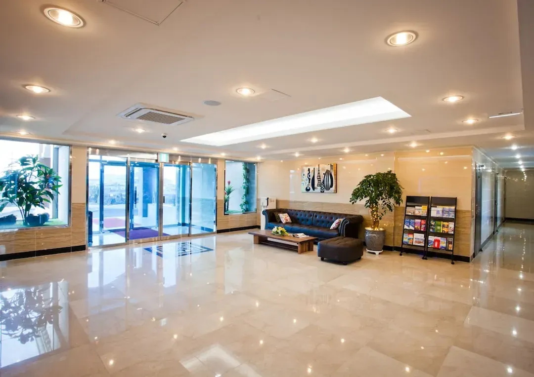 Lobby sitting area