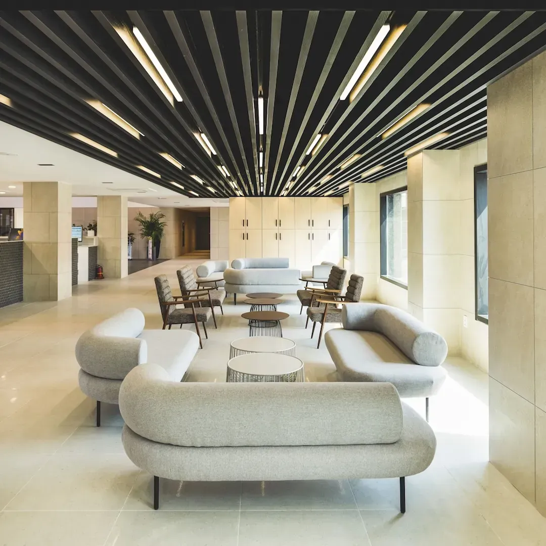 Lobby sitting area