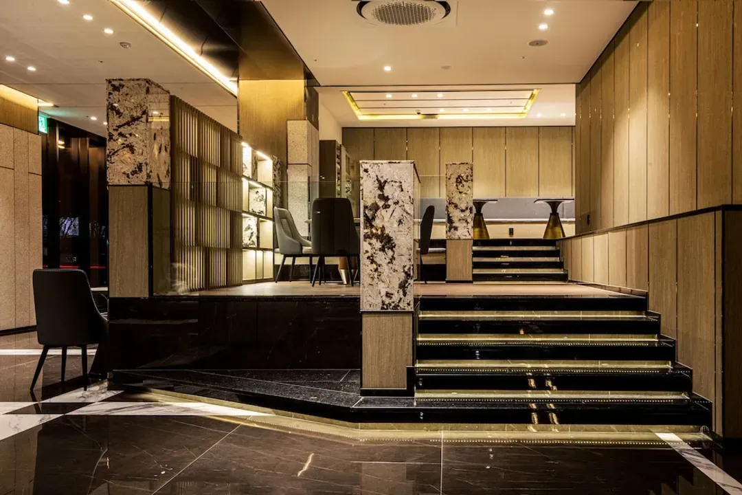 Lobby sitting area