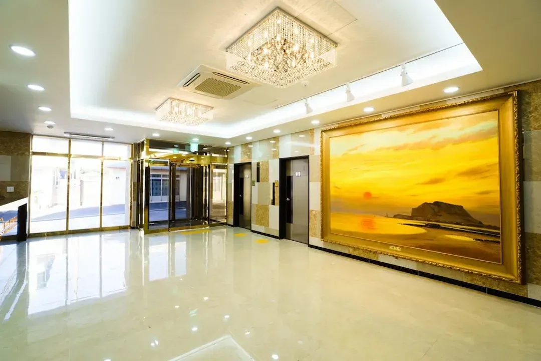 Interior entrance