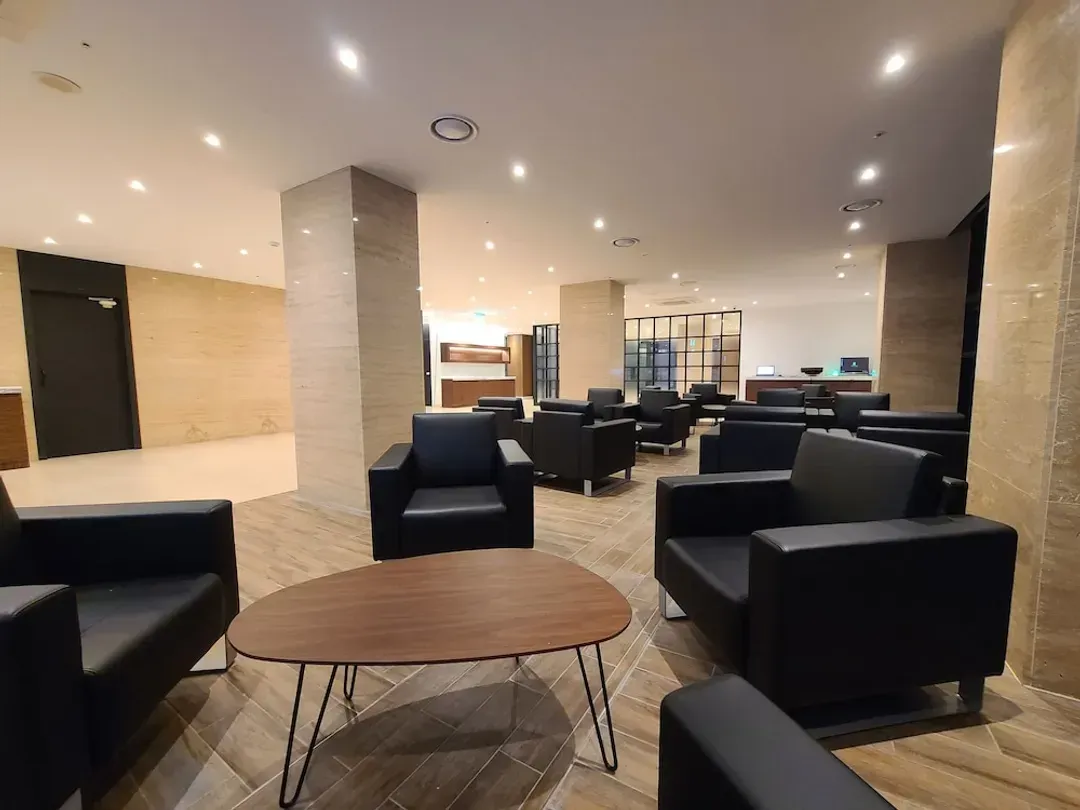 Lobby sitting area