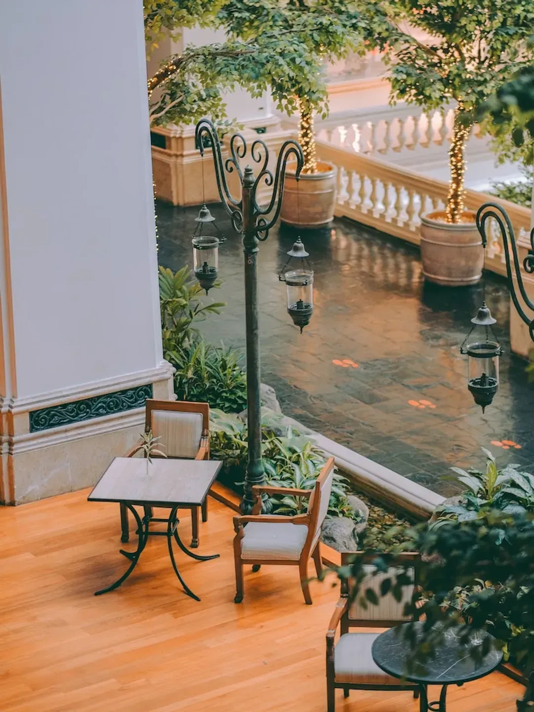 Lobby sitting area