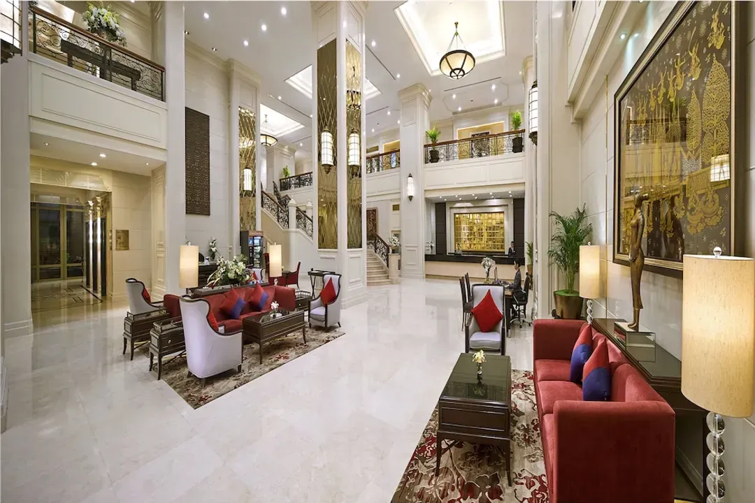 Lobby sitting area
