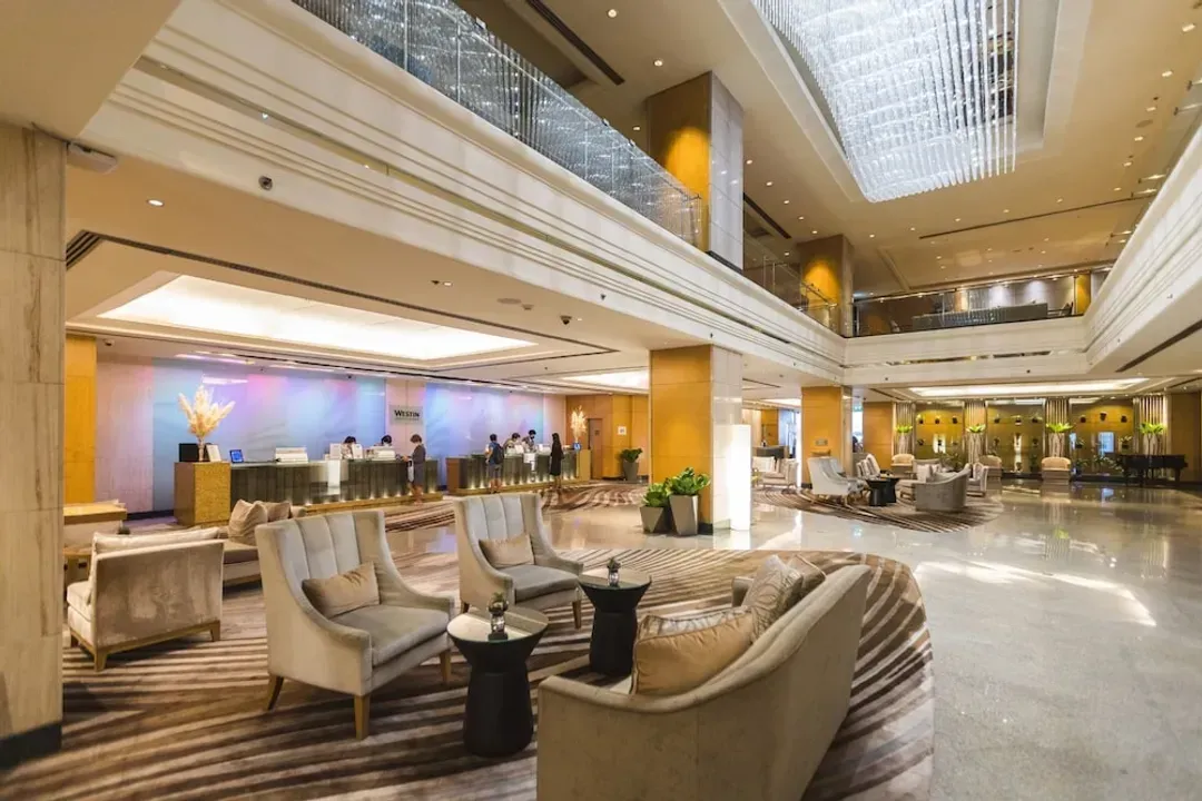 Lobby sitting area