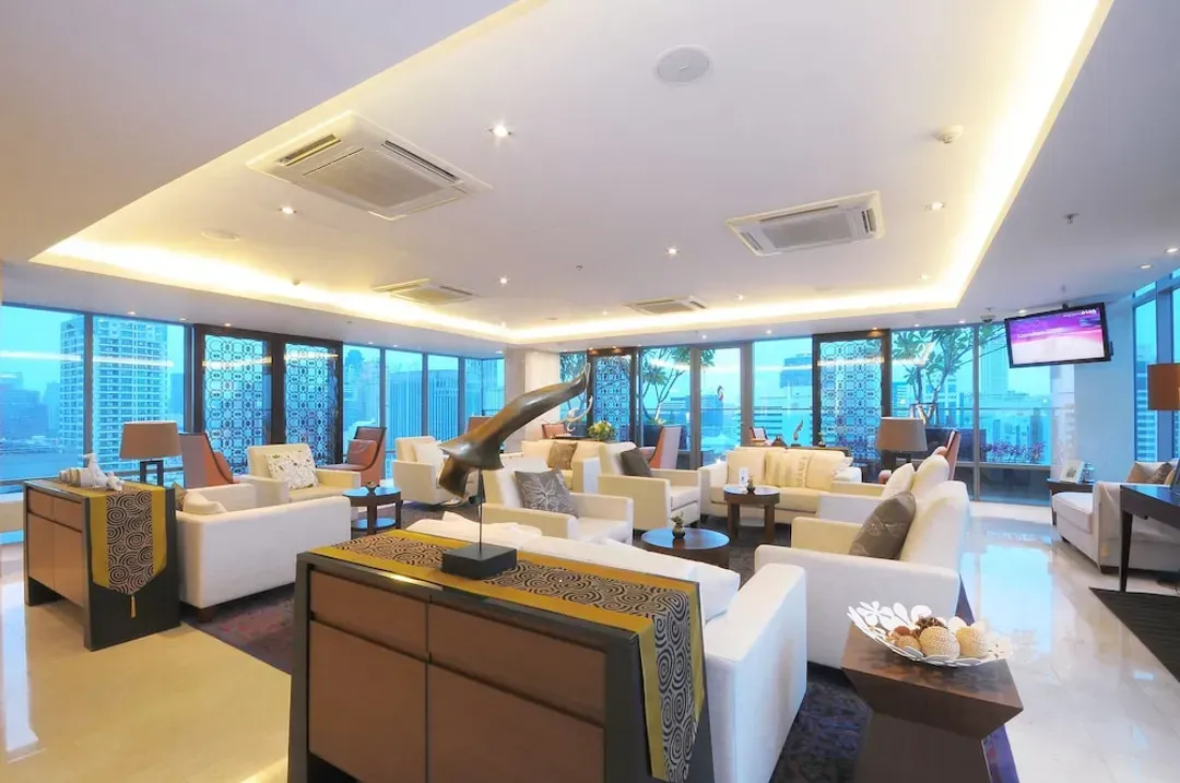 Lobby sitting area
