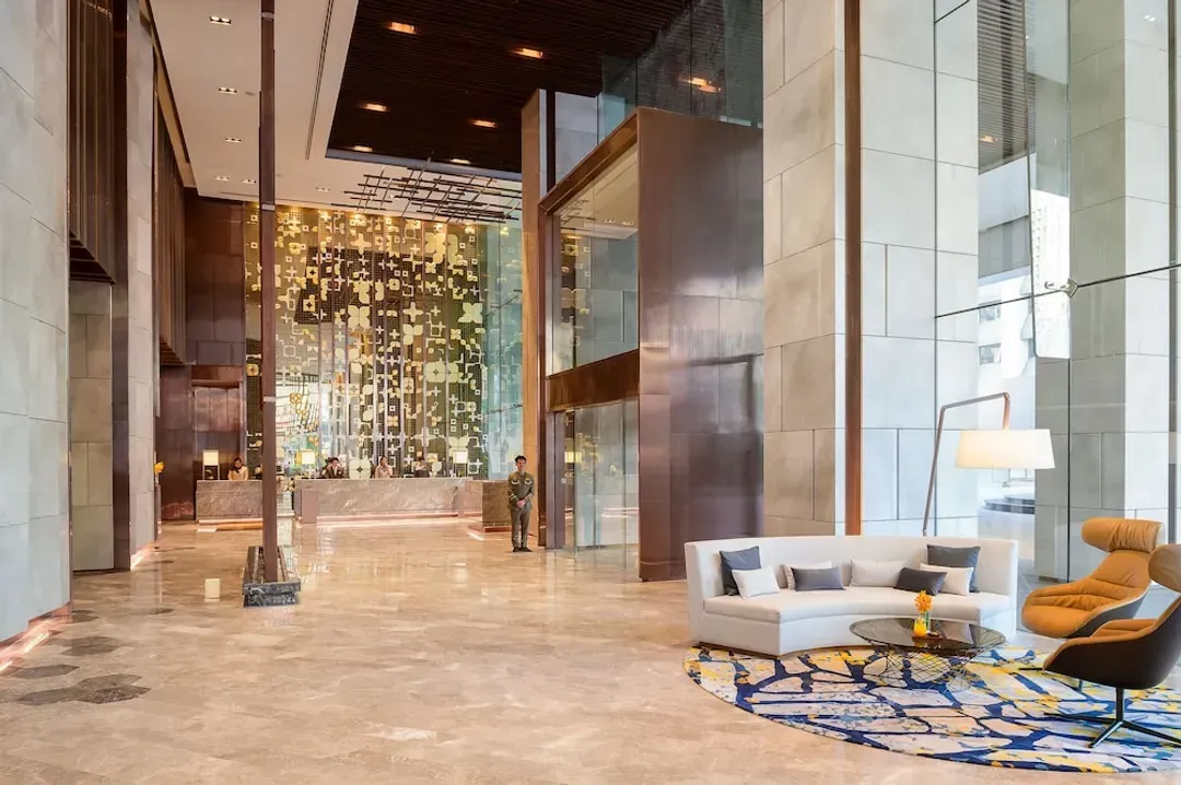 Lobby sitting area