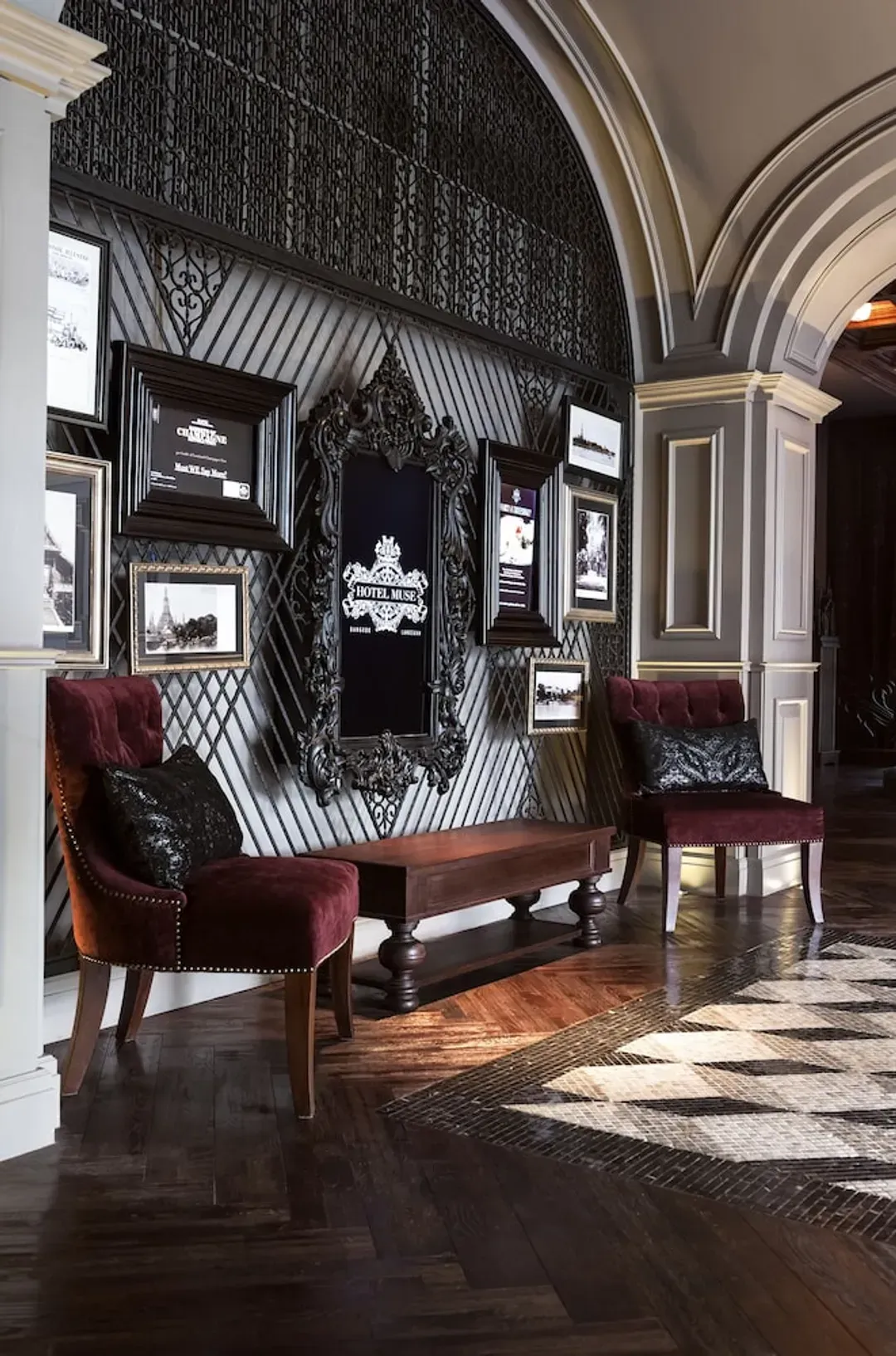 Interior entrance