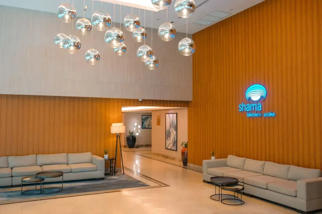 Lobby sitting area
