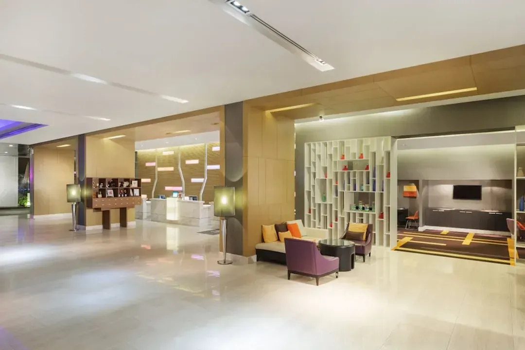 Lobby sitting area