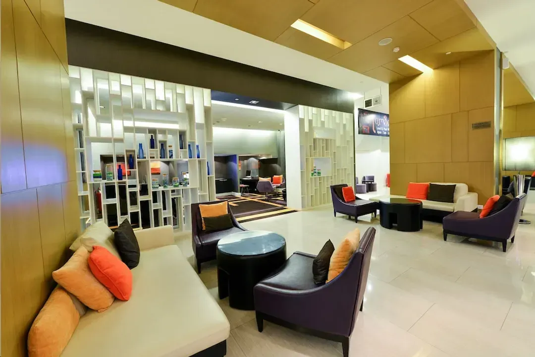 Lobby sitting area