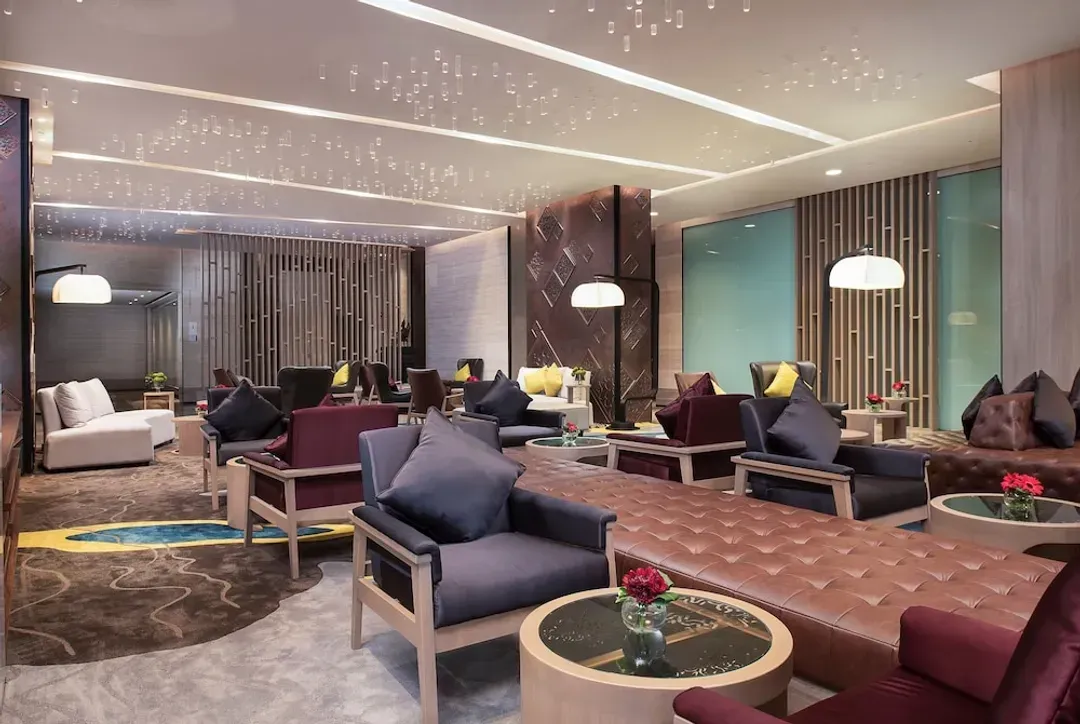 Lobby sitting area