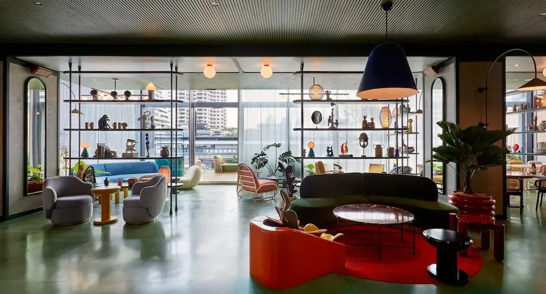 Lobby sitting area