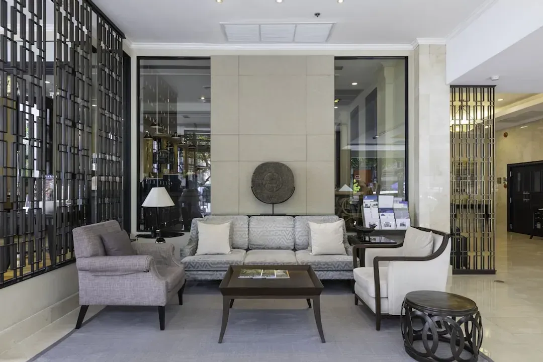 Lobby sitting area
