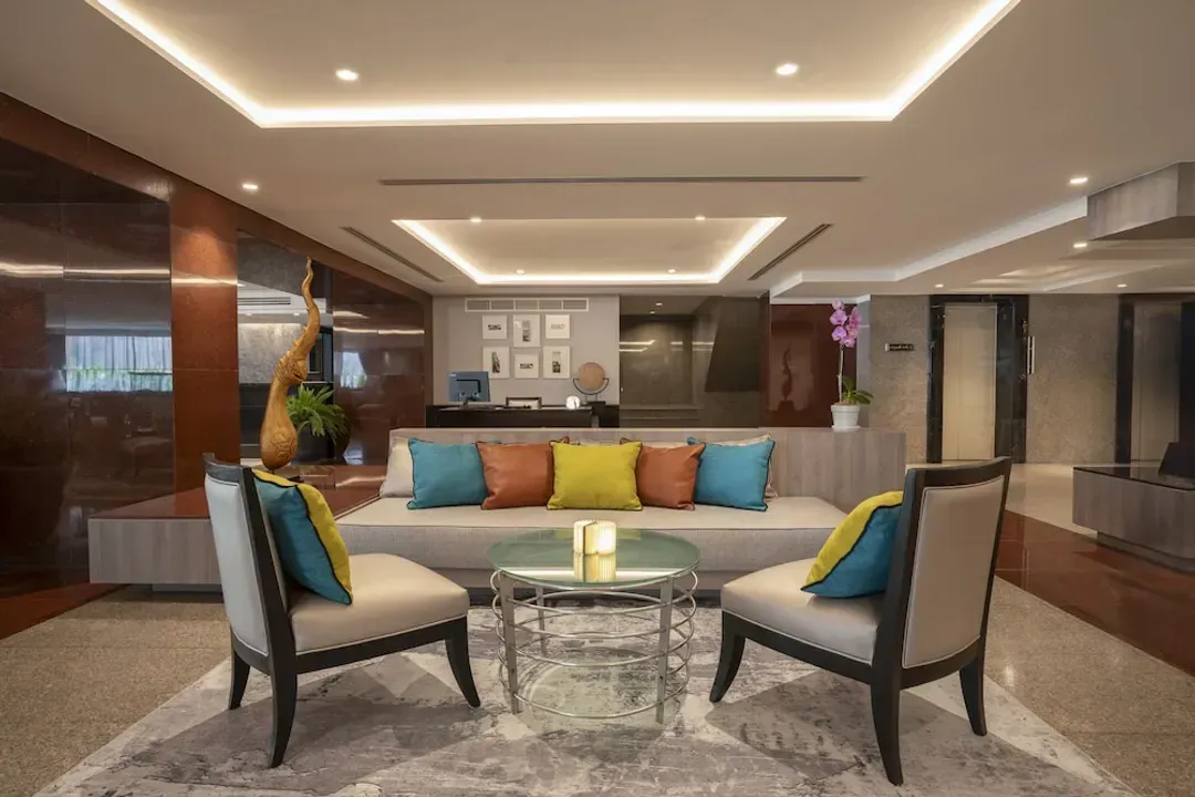 Lobby sitting area
