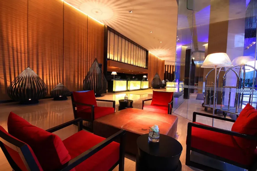 Lobby sitting area