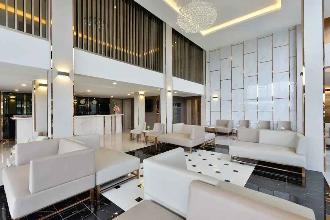 Lobby sitting area