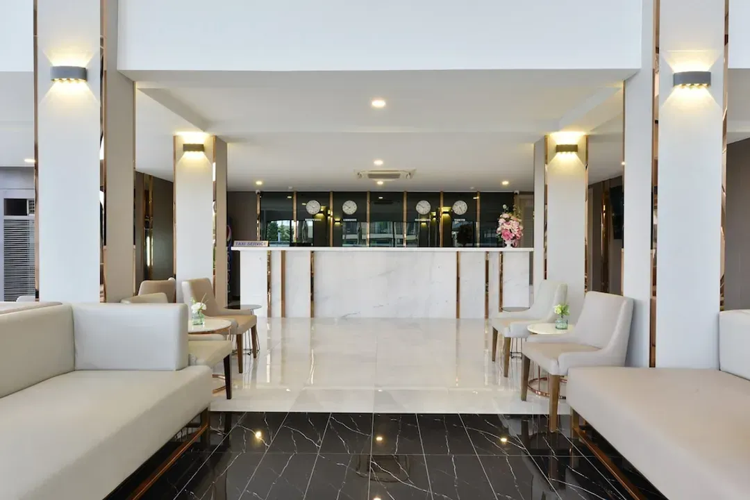 Lobby sitting area