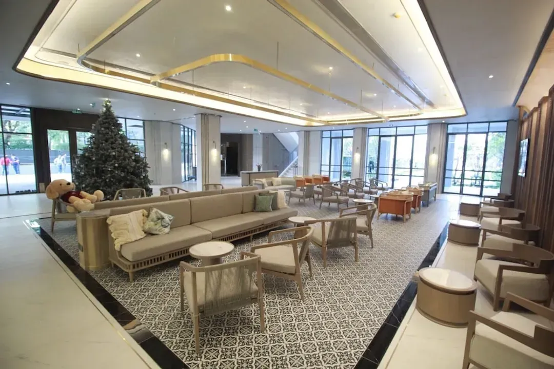 Lobby sitting area