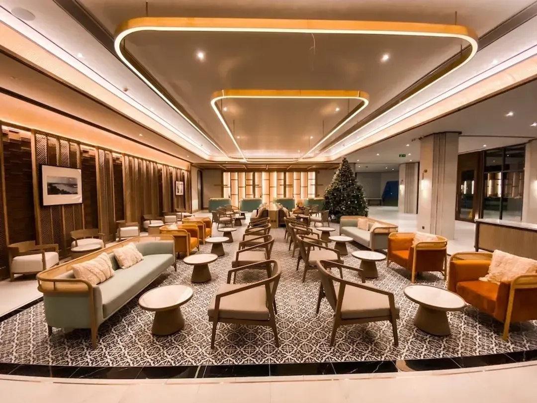 Lobby sitting area