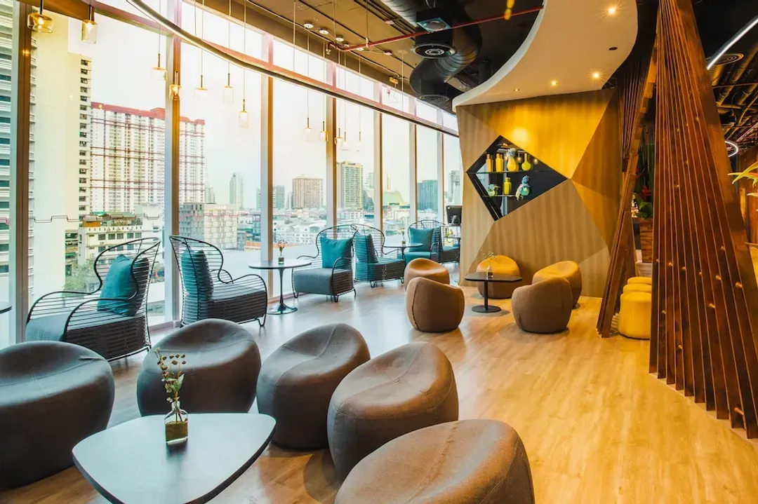 Lobby sitting area
