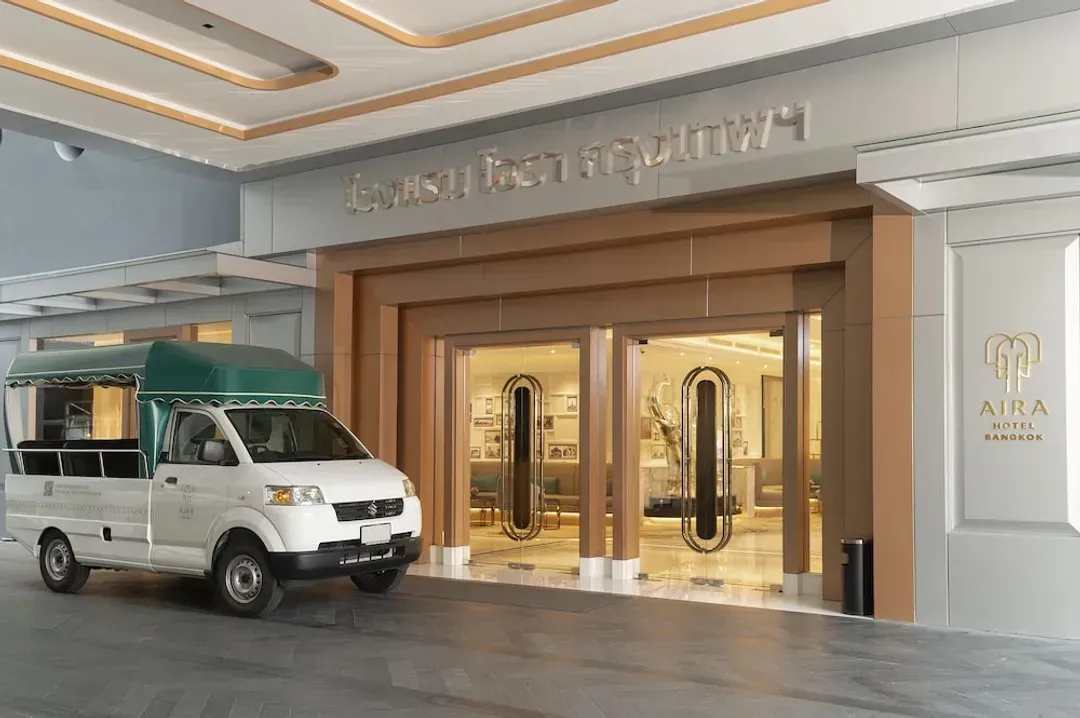 Interior entrance