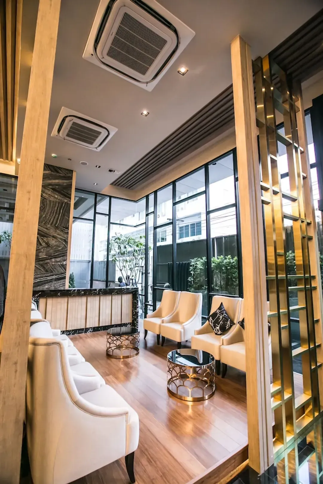 Lobby sitting area