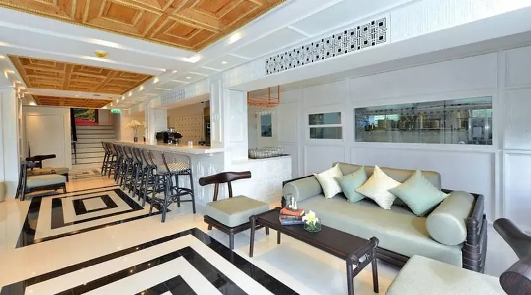 Lobby sitting area