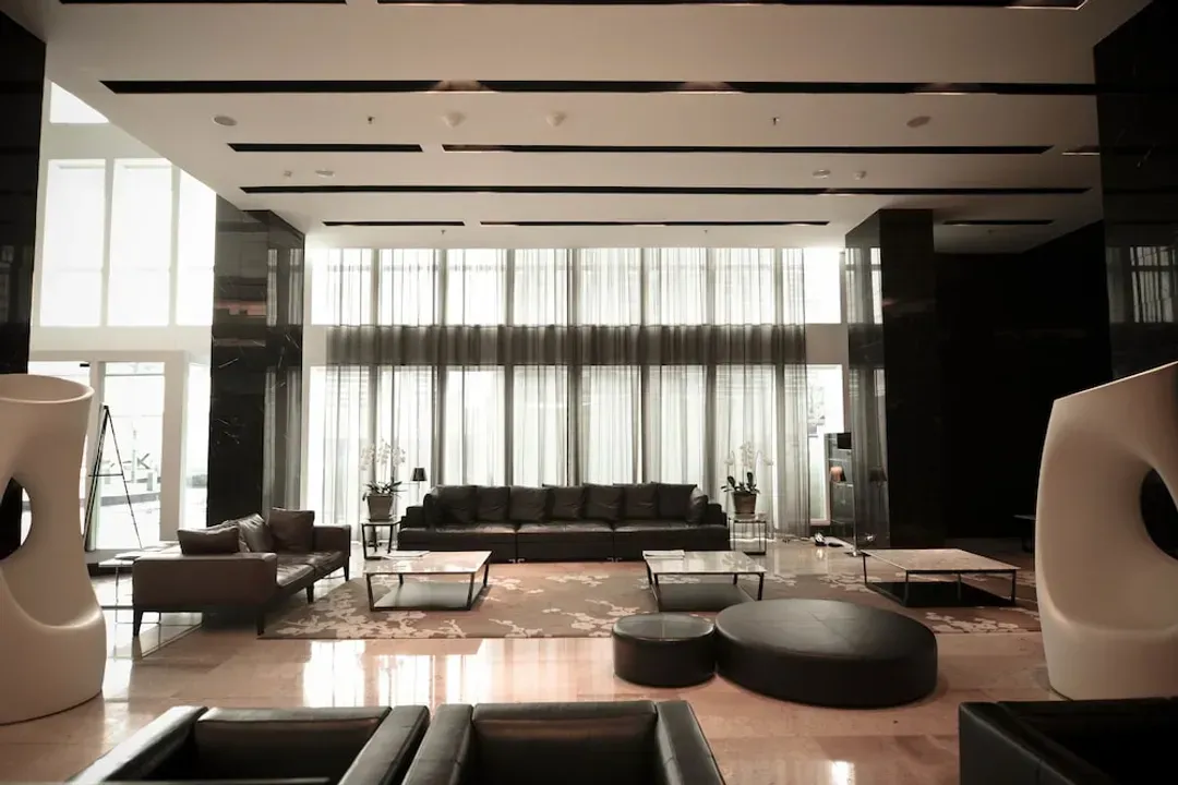 Lobby sitting area