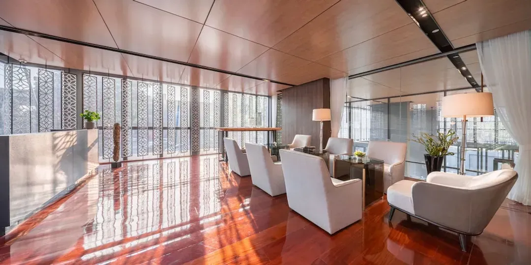 Lobby sitting area