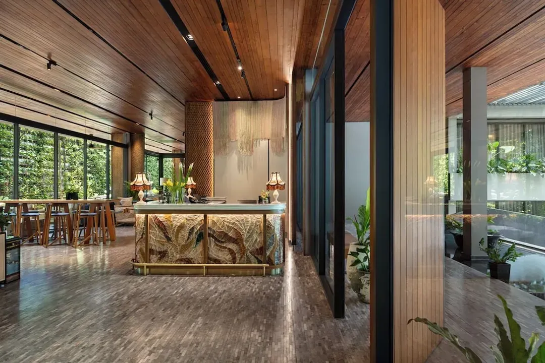 Lobby sitting area