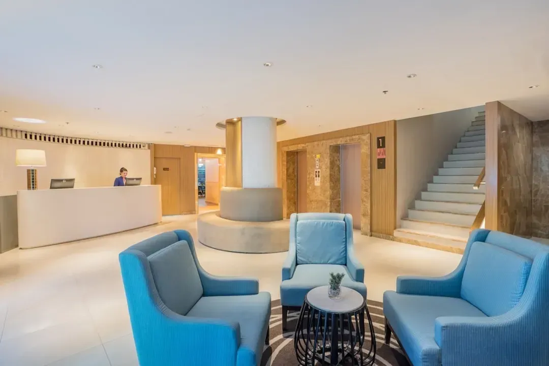 Lobby sitting area