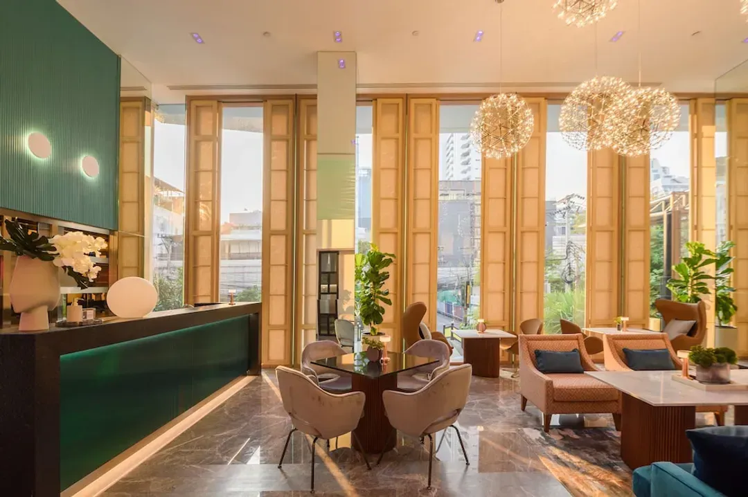 Lobby sitting area