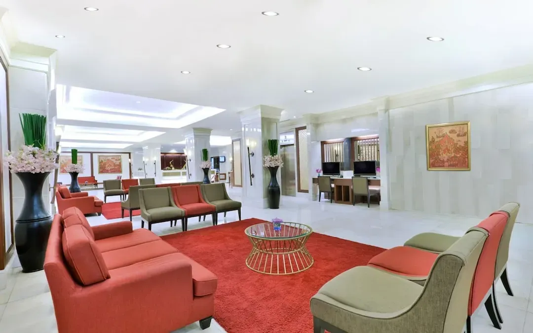 Lobby sitting area
