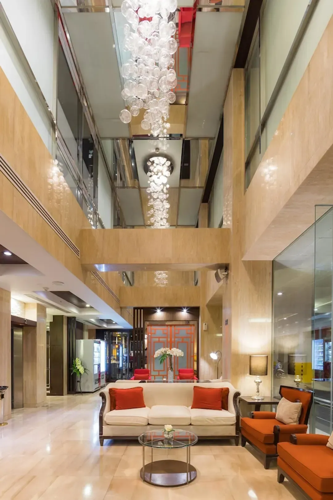 Lobby sitting area