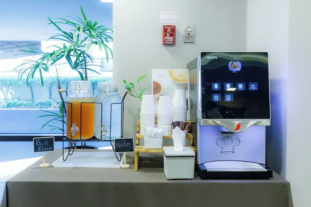 Lobby sitting area