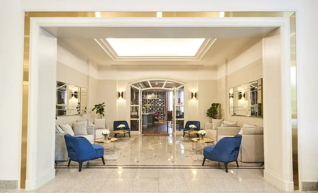 Lobby sitting area