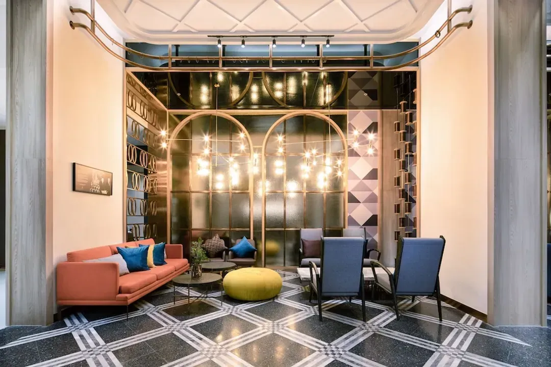 Lobby sitting area