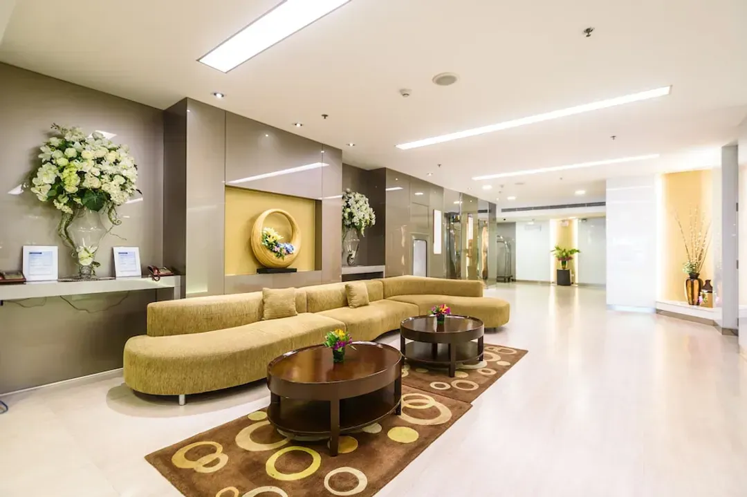 Lobby sitting area