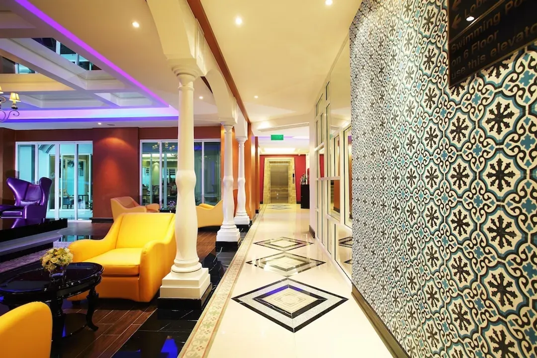 Lobby sitting area