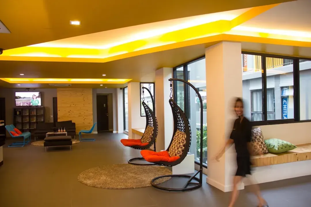 Lobby sitting area