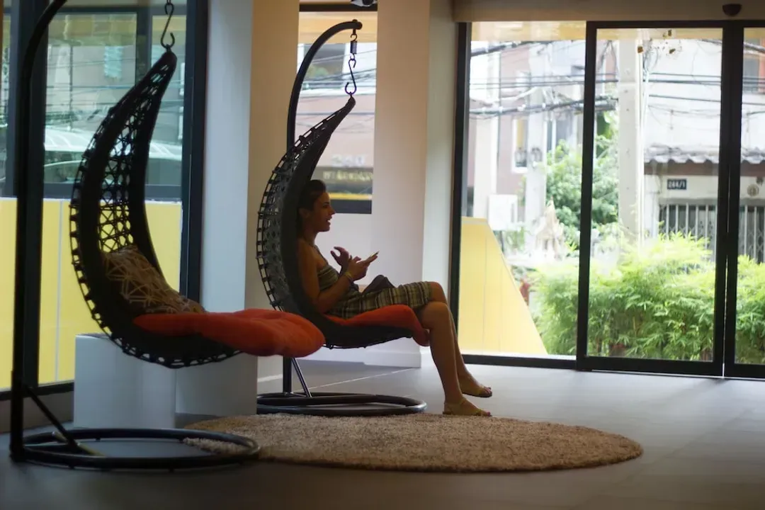 Lobby sitting area