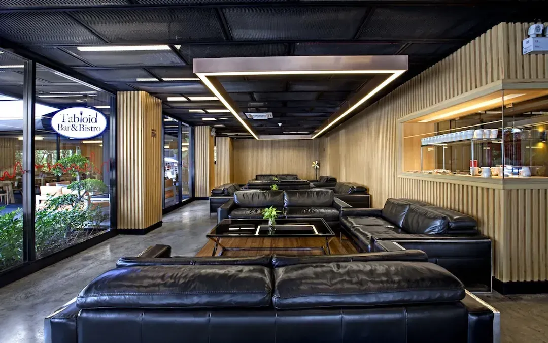 Lobby sitting area